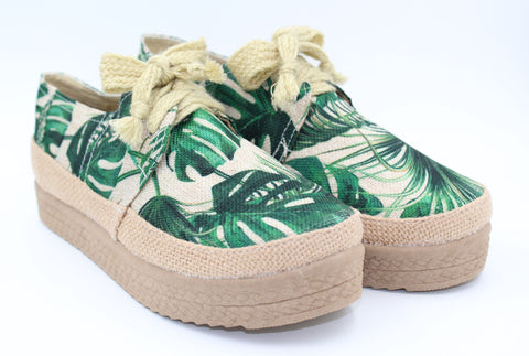 Palm Tree Jute Sustainable Shoes